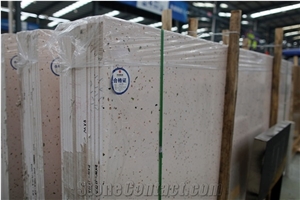 Optimustone Rosa Pink Precast Terrazzo Slabs,Rosa Floor Tile