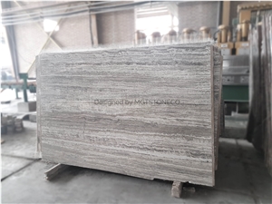 Marjan Silver Travertine Slabs