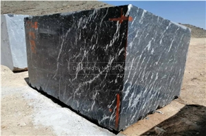 Royal Black Marble Block