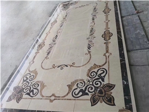 Customized Waterjet Medallions, Marble Medallions, Rosettes