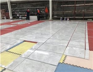 Turkey Castle Gray Marble Floor Tiles For Project