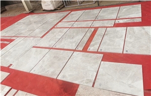 Turkey Castle Gray Marble Floor Tiles For Project