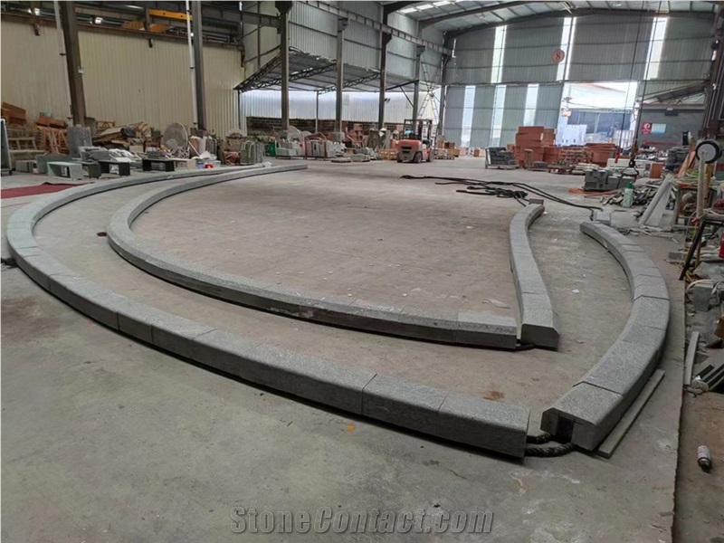 Vals Quartzite Urban Kerbstone, Roadside Stone Project