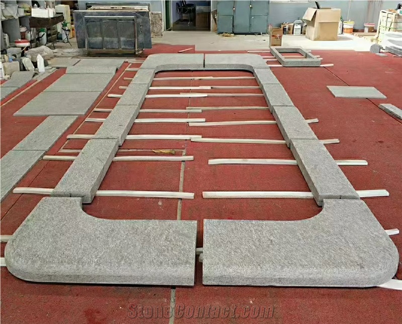 Vals Quartzite Urban Kerbstone, Roadside Stone Project