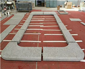 Vals Quartzite Urban Kerbstone, Roadside Stone Project