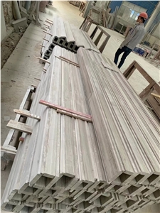 White Wooden Marble Door Frame,Stone Window Sill