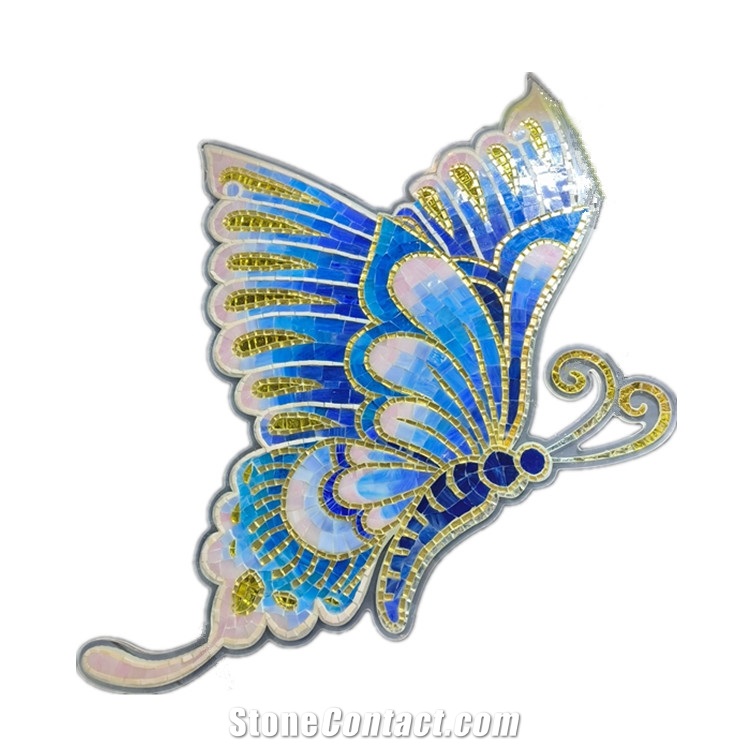 Art Painting Mosaic Glass Mosaic Pattern For Wall Decoration