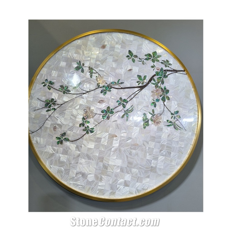 Decorative Shell Mother Of Pearl Mosaic