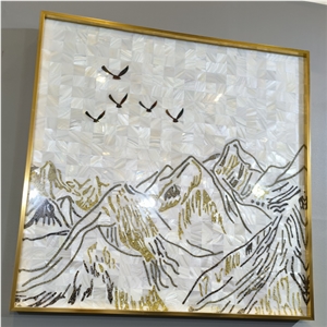Decorative Shell Mother Of Pearl Mosaic