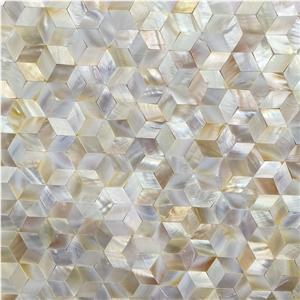 Natural Shell Mosaic Tiles Art Mosaic For Decoration