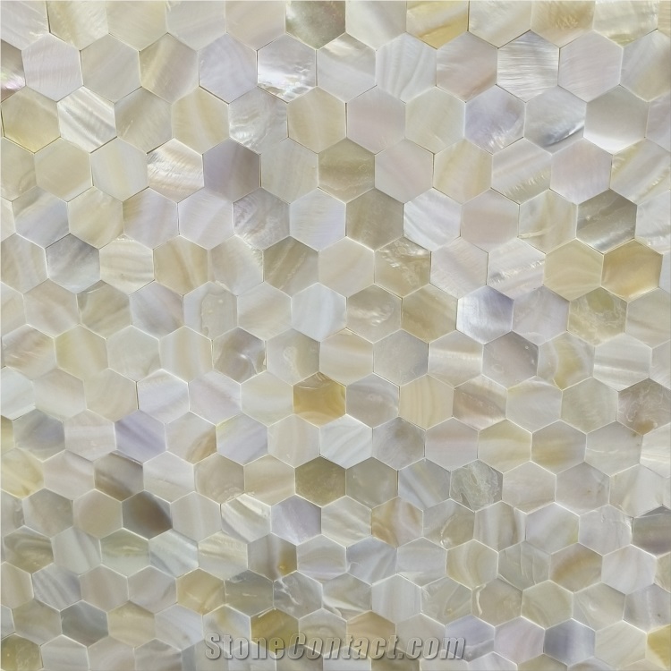 Natural Shell Mosaic Tiles Art Mosaic For Decoration