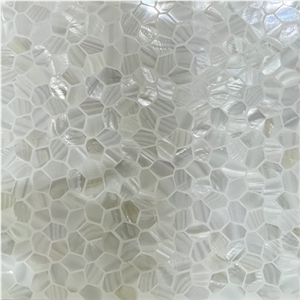 Natural Shell Mosaic Tiles Art Mosaic For Decoration