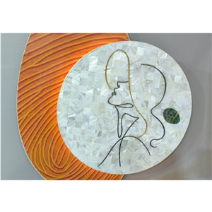 Shell Mosaic Tiles Natural Shell Mother Of Pearl Mosaic