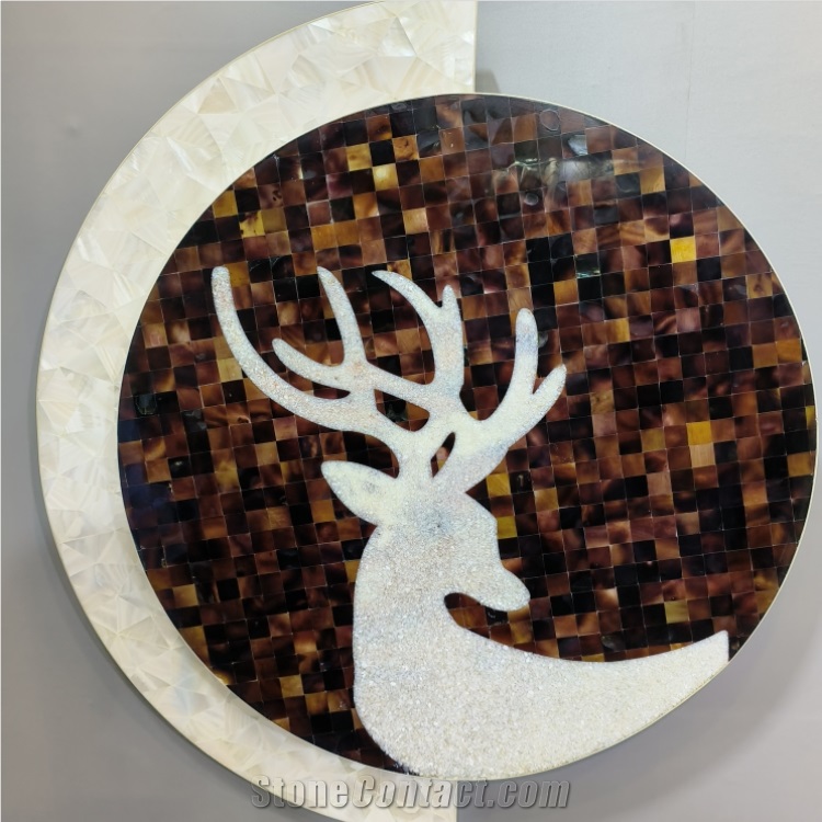 Shell Mosaic Tiles Natural Shell Mother Of Pearl Mosaic