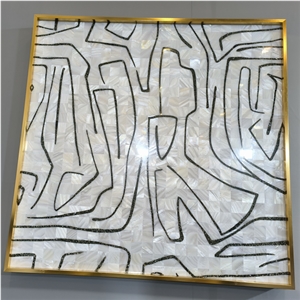 Shell Mosaic Tiles Natural Shell Mother Of Pearl Mosaic