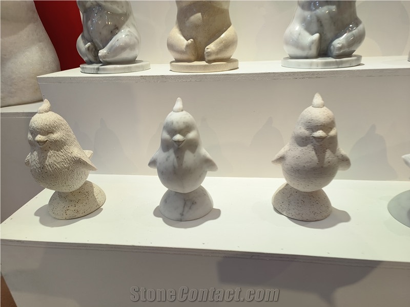 Animal Pop Art Stone Artifacts- Stone Handicrafts