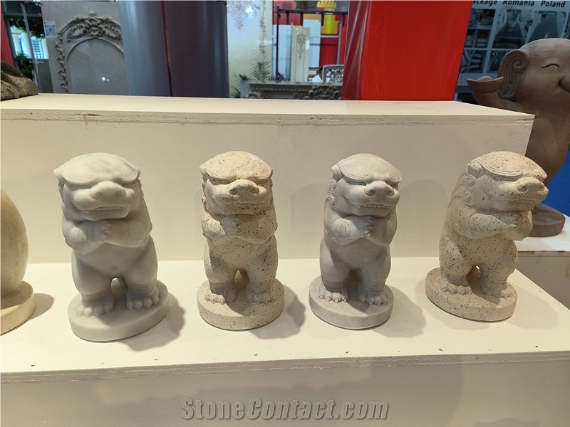 Animal Pop Art Stone Artifacts- Stone Handicrafts