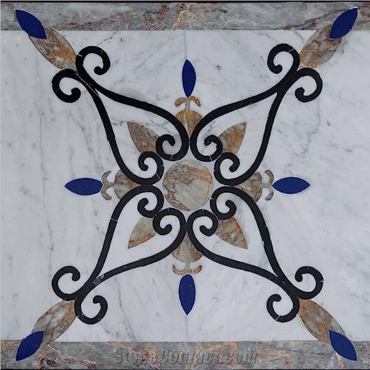 Marble Waterjet Medallion For Sale