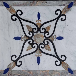 Marble Waterjet Medallion For Sale