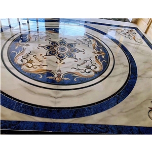 Marble Waterjet Medallion For Sale