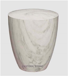 Ziarat White Marble Cremation Urn