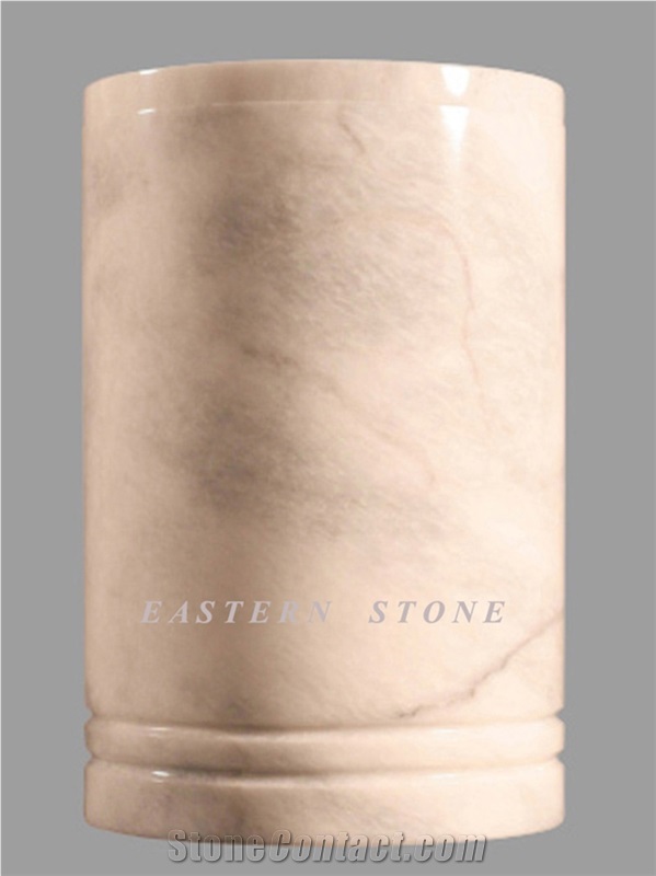 Ziarat White Marble Cremation Urn