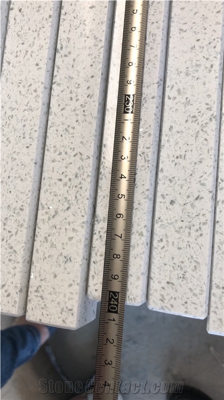 Factory Price White Crystal Quartz Slab