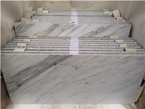 Statuario White Marble Honeycomb Panels