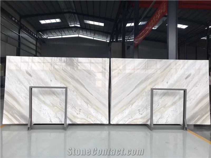 Calacatta Ondulato Marble Book Match Slabs