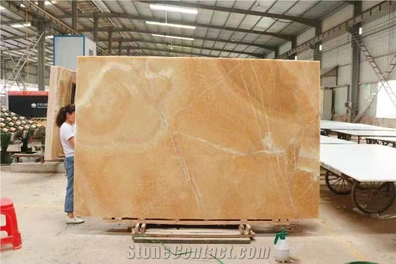 Honey Onyx Slab