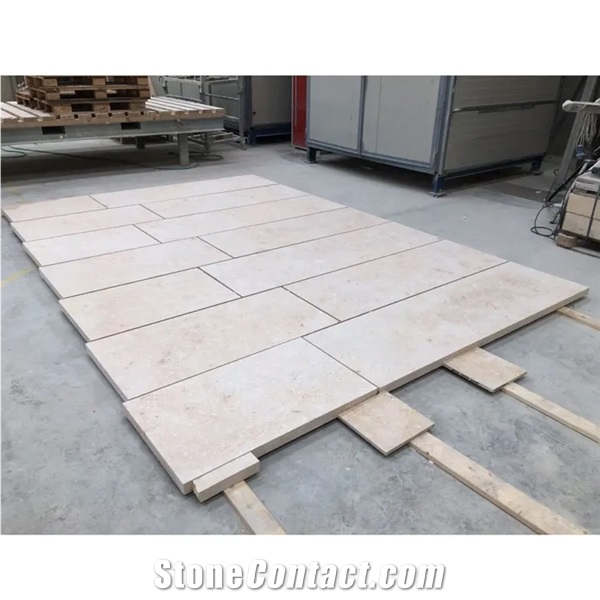 Jura Grau Blau Limestone Tile For Exterior Wall Decoration