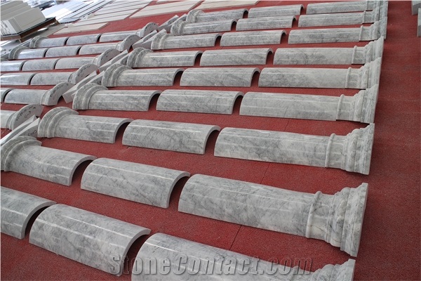 Natural Stone Marble Column For Villa