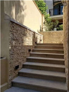 Union Deco Limestone Stone Veneer Yellow Loose Ledge Stone