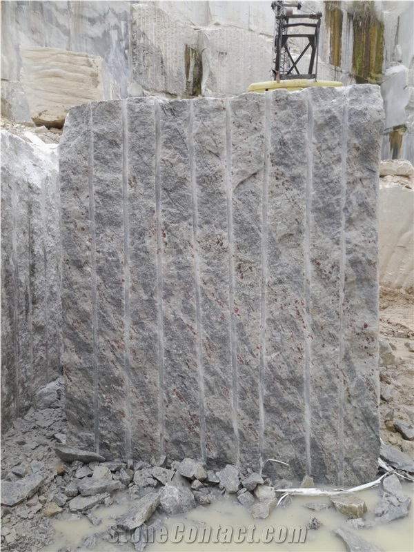 Kashmir White Granite Blocks