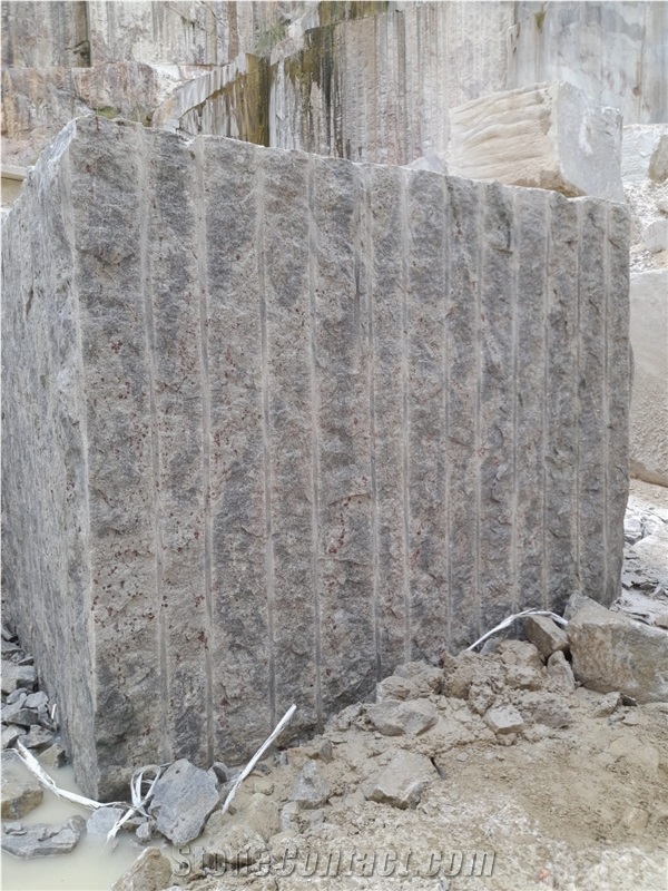 Kashmir White Granite Blocks