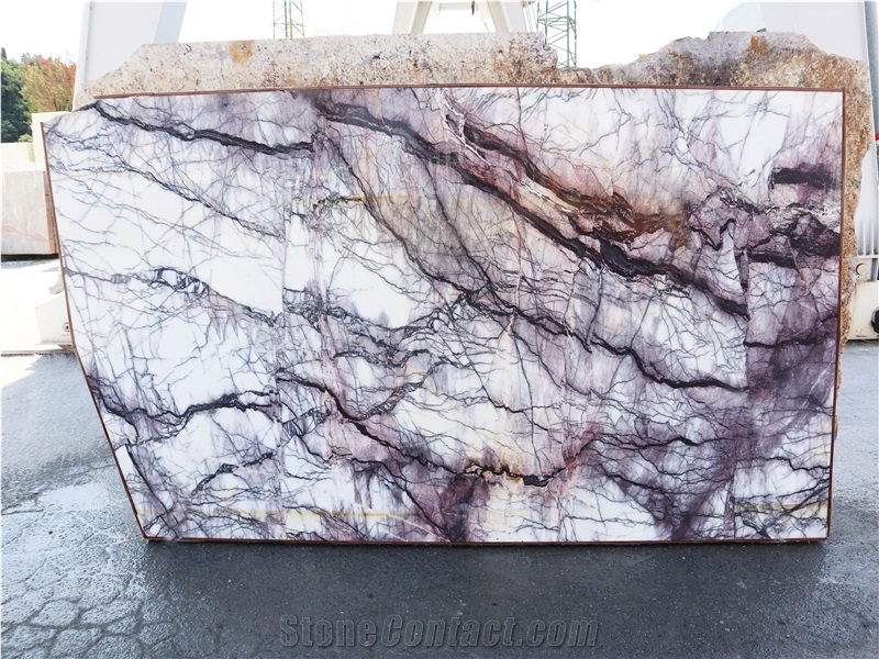Milas Lilac Marble- New York First Choice Slabs In Italy
