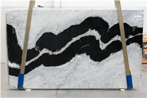 Super Panda White- Dalmata Quartzite Slabs In Italy