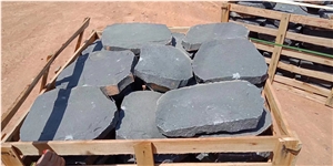 Black Basalt Split Cobble Stone Paving Stone