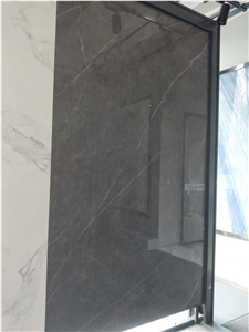 Big Slab Mooney Black Glossy Sintered Slabs