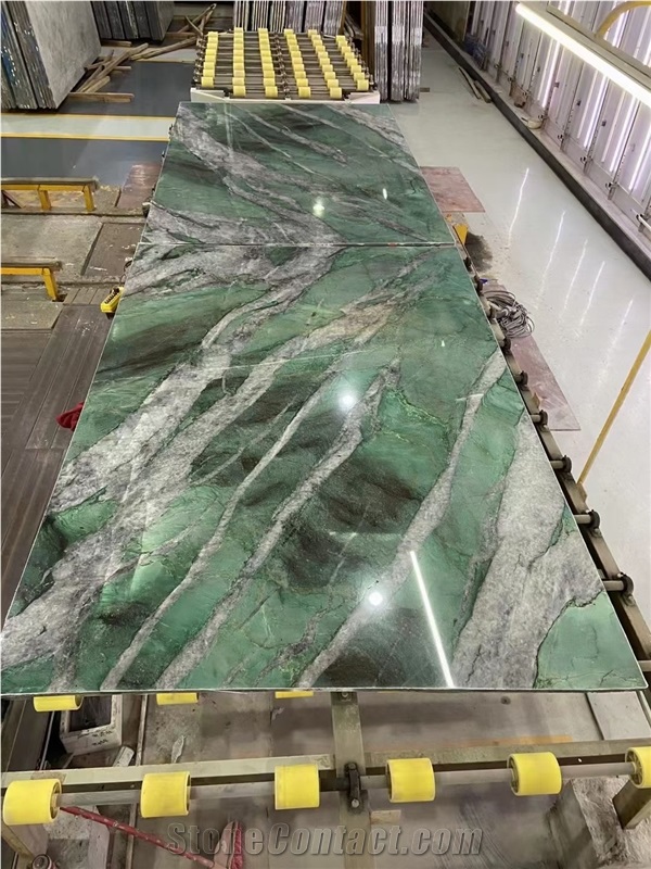 Botanic Wave Quartzite Slab&Tiles For Home Decoration
