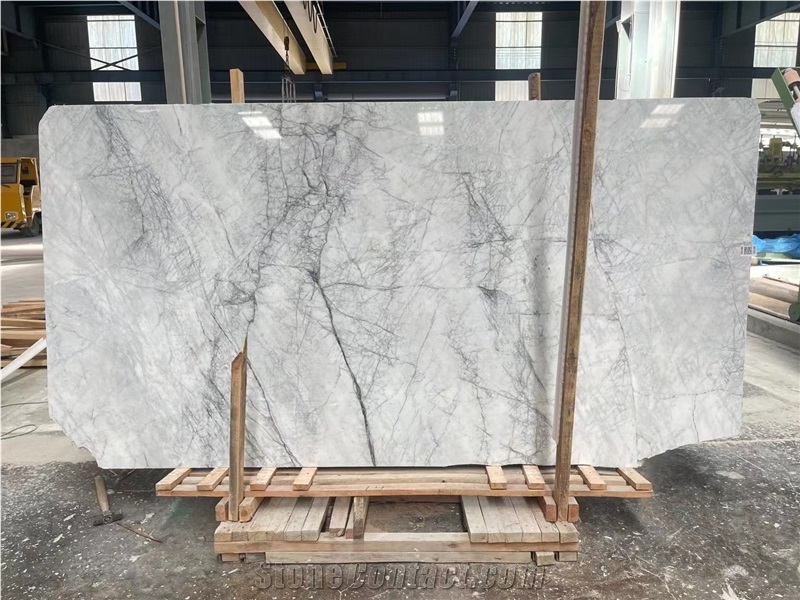 Bvlgari White Marble Slab&Tiles For Hotel Project