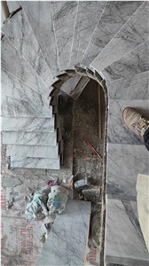 Bvlgari White Marble Slab&Tiles For Hotel Project