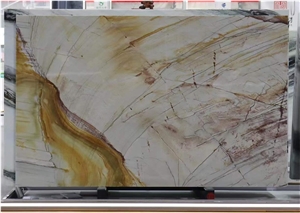 Fusion Gold Quartzite For Interior Decoration