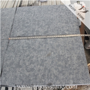 Mongolia Black Basalt Flamed Tiles