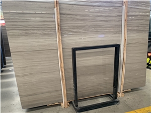 Athens Wood Marble Slab Tiles China