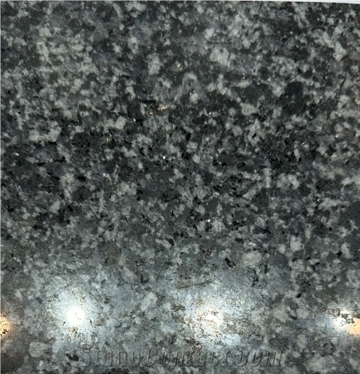 Blue Crystal&Sesame Black Granite