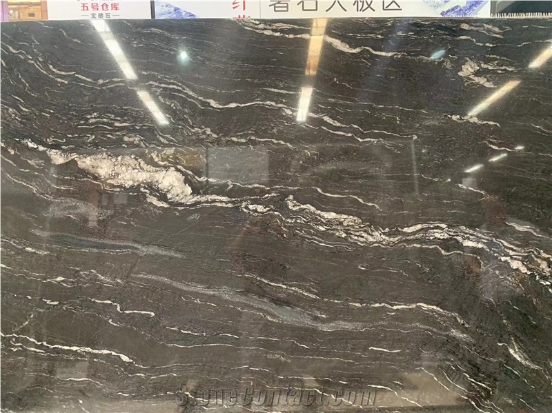 Tropical Storm Granite Slabs Tiles