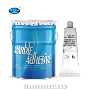 KEDA 0.8L 4L 19L Marble And Granite Adhesive Glue