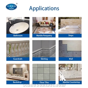 KEDA 0.8L 4L 19L Marble And Granite Adhesive Glue