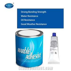 KEDA 0.8L 4L 19L Marble And Granite Adhesive Glue